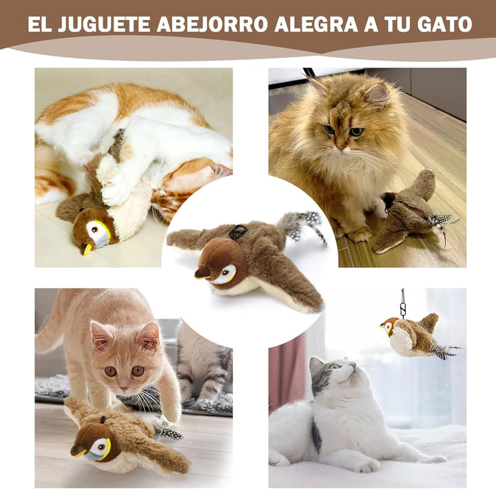 Flying Bird Cat Toy